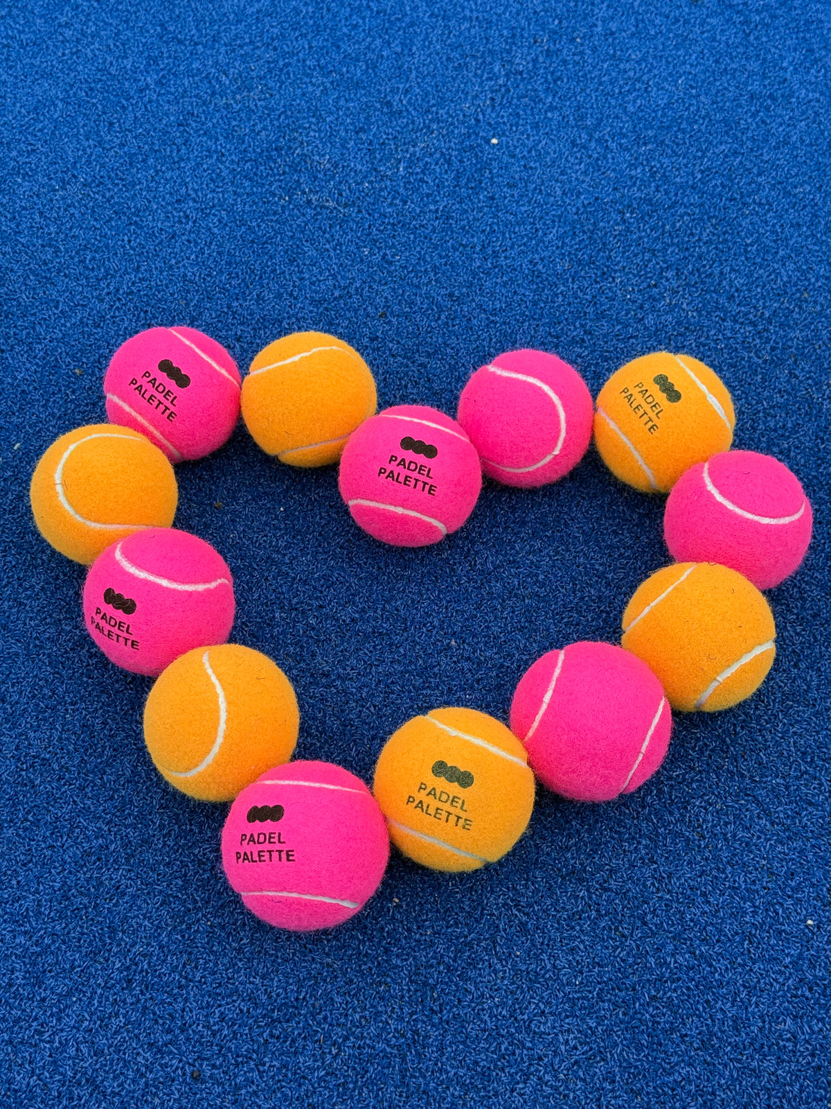 PP gekleurde padelballen