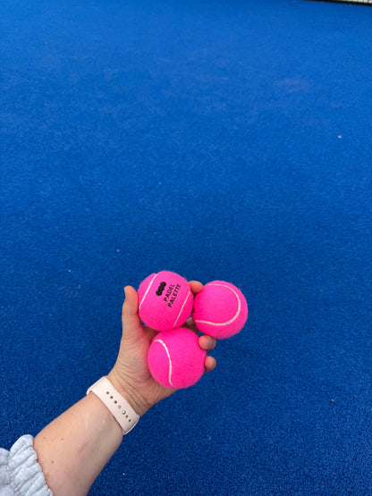 powder pink roze padelballen