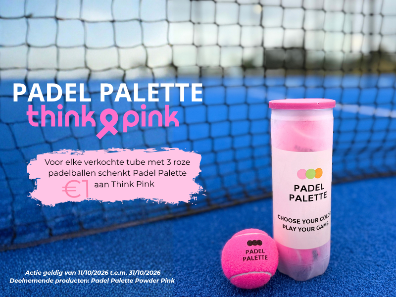 padel palette think pink